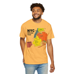 NYC Sitcoms Tour Comfort Colors T-shirt - Unisex Garment-Dyed