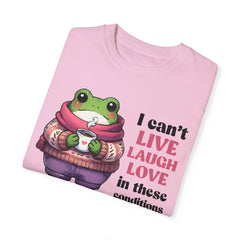 Vintage Style Funny Frog Tshirt  - Stylish Unisex T Shirt