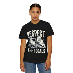 Alligator and Manatee Respect the Locals T-Shirt — Vintage Beach Vibes Graphic Tee