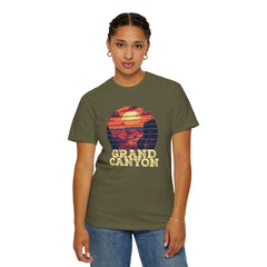 Grand Canyon National Park Graphic, Comfort Colors Soft Relaxed Fit Unisex Garment-Dyed T-shirt
