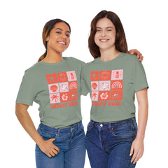 Beachy Soul Unisex Jersey Tee - Perfect Summer Vibes, Casual Wear, Gift for Beach Lovers, Vacation Outfit, Relaxed Style