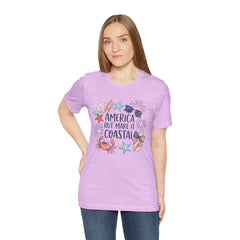 Coastal Fourth of July Tee – "America But Make It Coastal" Graphic T-Shirt