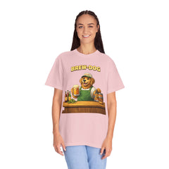 Golden Retriever Brewer Beer T-Shirt — Cute Brew-Dog Graphic Tee