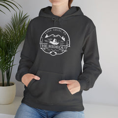 The Hideout Adventure Hoodie – Lake Ariel, PA Mountain Graphic Hooded Sweatshirt