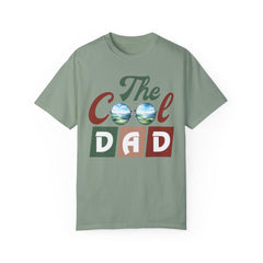 THE COOL DAD, sunglasses graphic, Comfort Colors 1717, unisex garment-dyed t-shirt, retro sunglasses tee, gift for him, Birthday gift tee, Vintage graphic tee, shiny shades Tee, Fathers Day Shirt