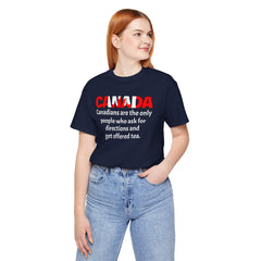 Funny Canadian Language Quote Unisex Tee