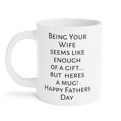 Husband humor mug, funny husband gift, gift from wife, unique husband gift, coffee lover, humorous mug, Fathers Day, present for husband