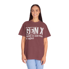 Raised on Hose Water and Neglect — Retro Graphic T-Shirt (Vintage Gift for Gen X)