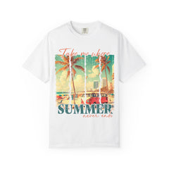 Summer Vibes Graphic T-Shirt - "Take Me Where Summer Never Ends"