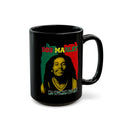 Bob Marley Graphic - Black Mug (11oz, 15oz)