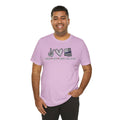 Peace Love Back The Blue in Arizona, Graphic Unisex Short Sleeve Tee