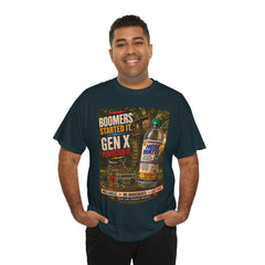 Boomers Started It. Gen X Perfected It. Vintage Hose Water Bottle Graphic Tee