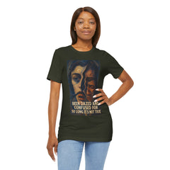 Been Dazed An Confused  For So Long Its Not True Short Sleeve Tee - Get The Led Out, Zeppelin Inspirational Nature Design