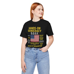 Hands-On Democracy Graphic Tee - Unisex