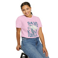 Sea Turtles, Save The Turtles -  Graphic Unisex Garment-Dyed T-shirt