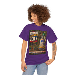 Boomers Started It. Gen X Perfected It. Vintage Hose Water Bottle Graphic Tee