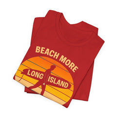 Turtle Beach Vibes Unisex Tee - Surf's Up Long Island | Summer Shirt