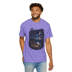 Moonlit Forest T-Shirt – Nature Lover Camping Shirt