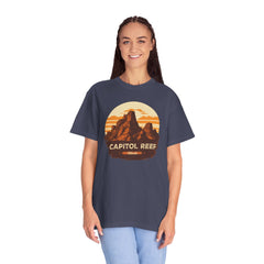 Capitol Reef National Park Graphic, Comfort Colors Soft Relaxed Fit Unisex Garment-Dyed T-shirt