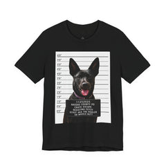 K9 Mugshot Personalized with your Dog T-Shirt