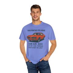 Retro Pontiac 1969 GTO Judge - Unisex Comfort Colors Garment Dyed T-Shirt