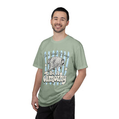 Be A Timothy T-Shirt — Retro Raccoon Graphic Tee ("In a World of Boring")