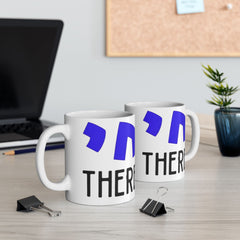 Chai There Jewish Hebrew Graphic Ceramic Mug (11oz, 15oz)