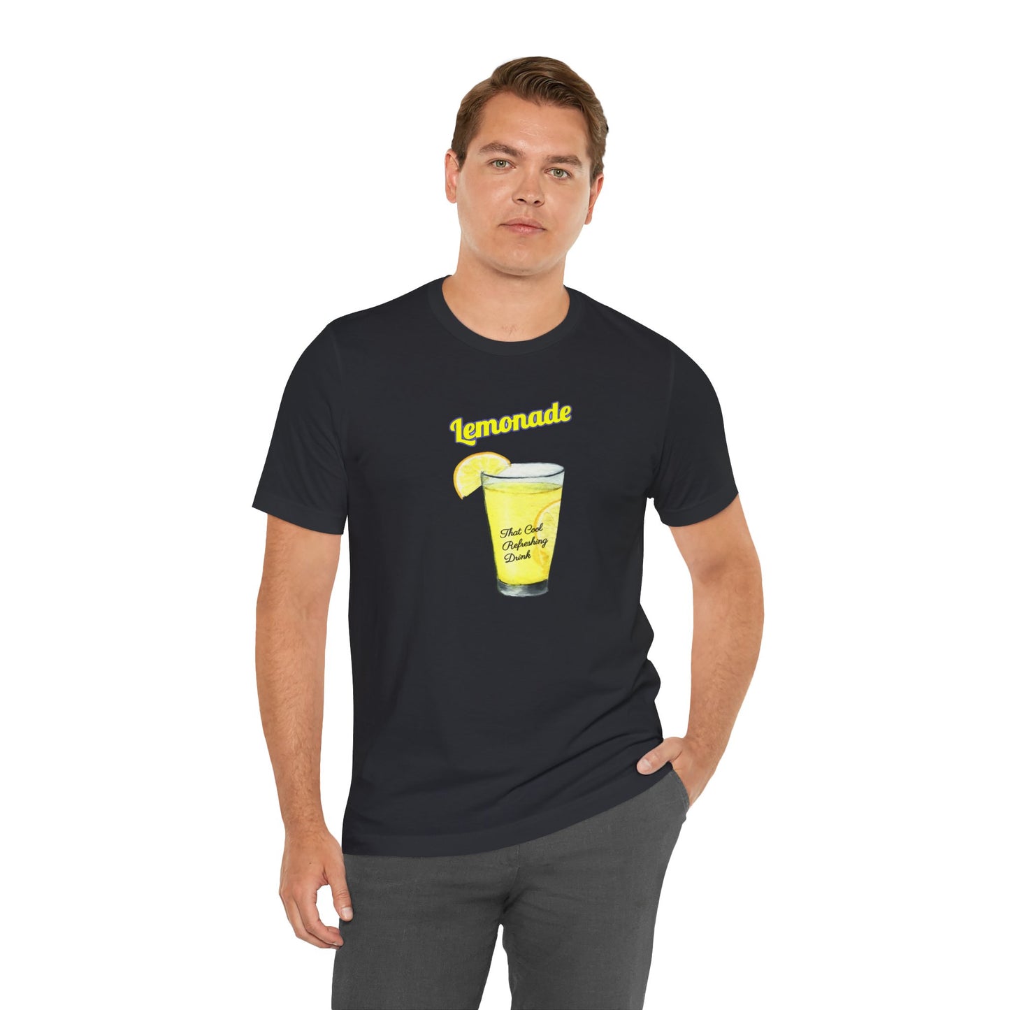 Lemonade That Cool Refreshing Drink, Graphic Unisex Jersey Short Sleeve Tee