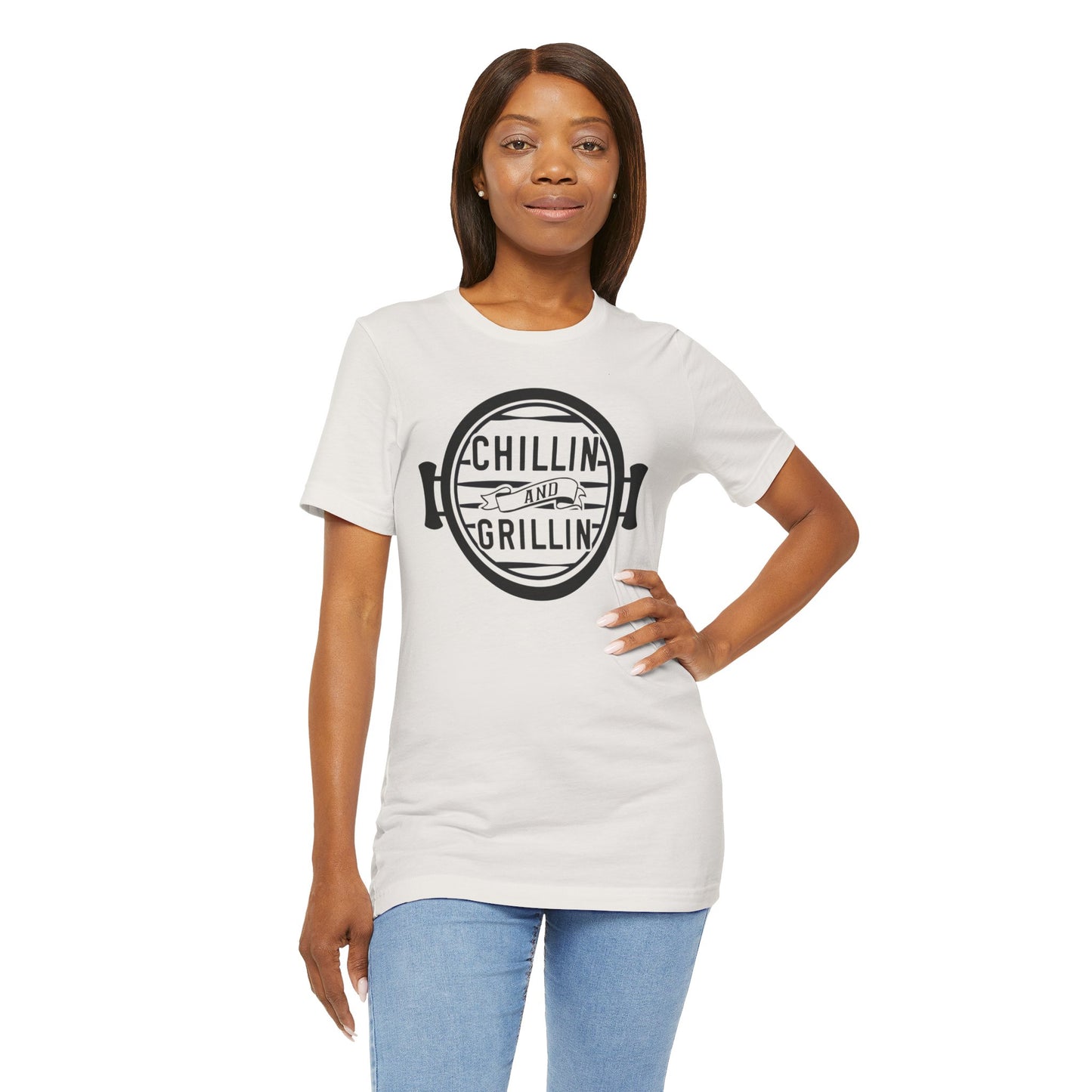 Grillin and Chillin, Unisex Softstyle T-Shirt