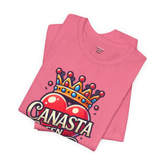 Canasta Queen Crown and Heart - Graphic Unisex Tee