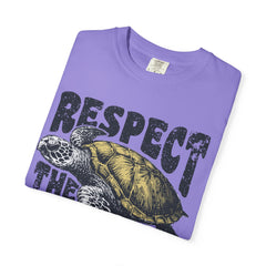 Respect the Locals T-Shirt — Sea Turtle Conservation Graphic Tee