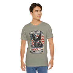 Personalized with your Dogs name and image - Patriotic Dog T-Shirt