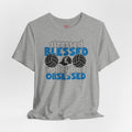 Stressed Blessed Volleyball Obsessed Shirt,Unisex Tee,graphic t shirt,gift for her,gift for him,volleyball team,playergift,fangift,Coachgift