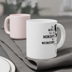 Wednesday Addams - Ceramic Mugs (11oz\15oz\20oz) | Pop Culture | Addams Family | Fan Gift | Gift For Her | Gothic Style Mug | Creepy Comedy