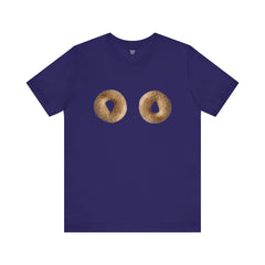 Funny Sexist Bagel Tee - The Bagels Are Hot Come An Get Em Graphic Shirt