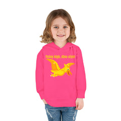Flying high, dino-style! - Toddler Pullover Fleece Hoodie