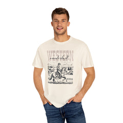 Vintage Style Cowboy Graphic Shirt - Stylish T Shirt