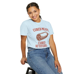 Cured Meats Graphic Tee - Funny Foodie Wear, Gift for Meat Lovers