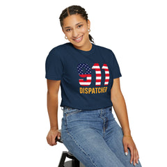 Vintage 911 Dispatcher Garment Dyed T-Shirt