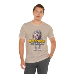 My Therapist Has A Wet Nose Personalized with your dog(s) image T-Shirt