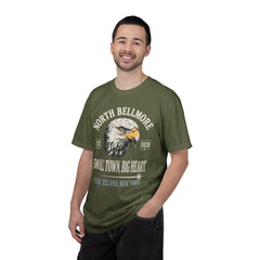 Your Home Town Personalized Eagle T‑Shirt — "Small Town, Big Heart"