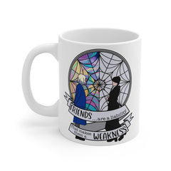 Wednesday Addams - Ceramic Mugs (11oz\15oz\20oz) | Pop Culture | Addams Family | Fan Gift | Gift For Her | Gothic Style Mug | Creepy Comedy