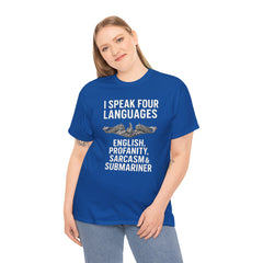 Funny United States Submarine Multilingual T-Shirt