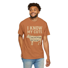 Funny Cow Cuts Unisex T-Shirt - Gift for Meat Lovers, BBQ Parties