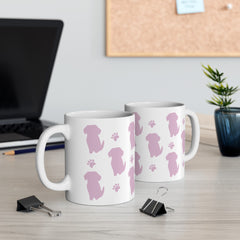 Golden Retriever Ceramic Mug, (11oz, 15oz)