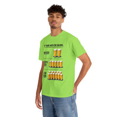 T-Shirt -  "A" School Math for Sailors Funny Beer Graphic Tee