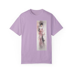 Japanese Woman Water Color - T-Shirt