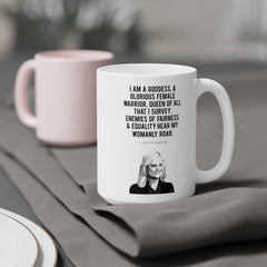 Leslie Knope Quote - Ceramic Mug (11oz\15oz\20oz) | Parks and Recreation, TV Series, Fan Gift, Pop Culture Humor, Gift For Him, Gift For Her