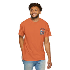 Where the Road Ends Long Island Unisex Garment-Dyed T-shirt