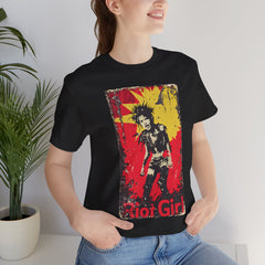 Punk Rocker Riot Girl - Unisex Jersey Short Sleeve Tee